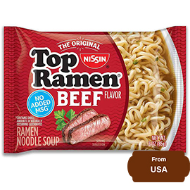 Nissin Top Ramen Beef Noodle Soup 85gram